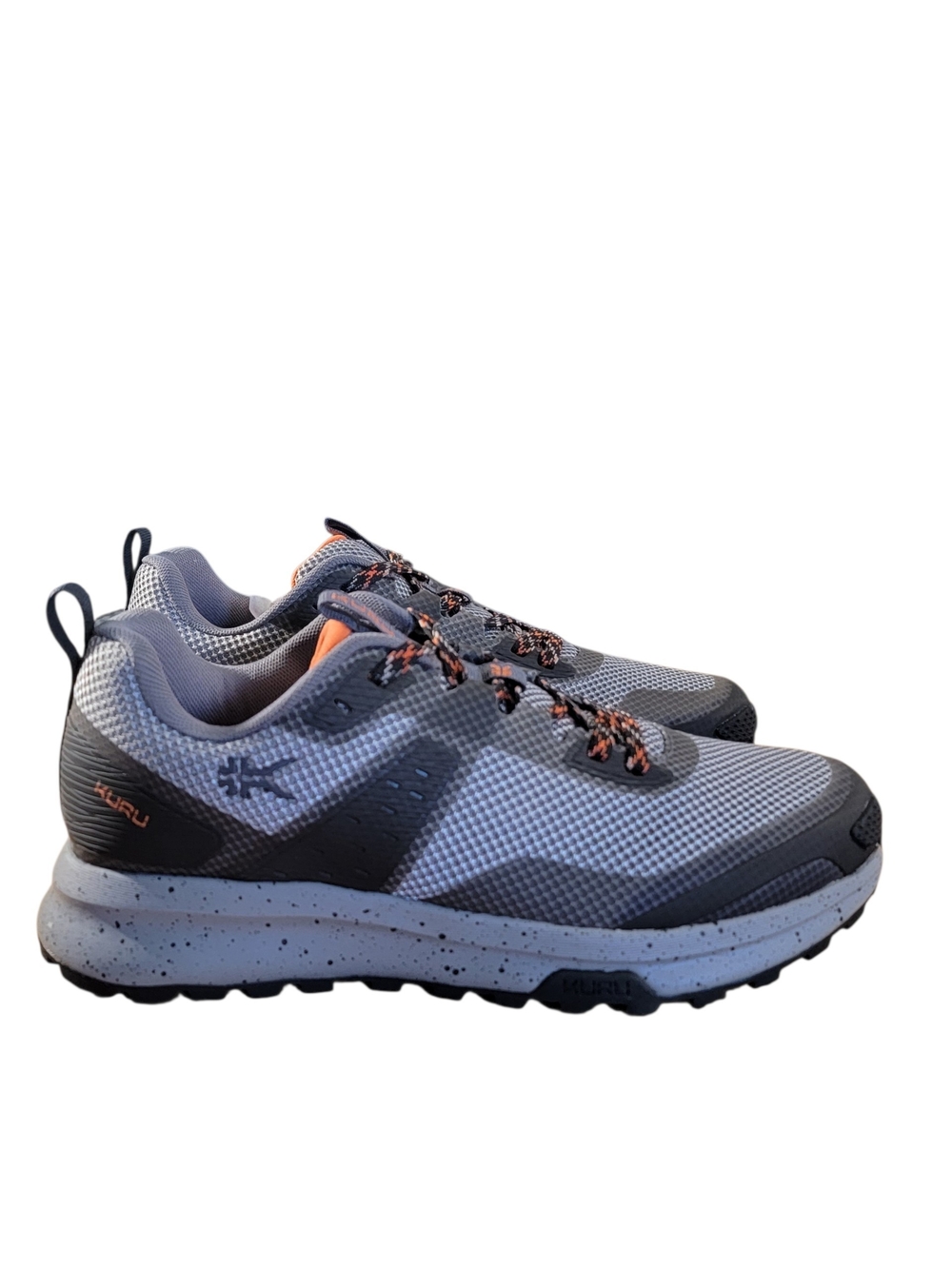 KURU ATOM Trail Gray & Orange Trail Sneakers